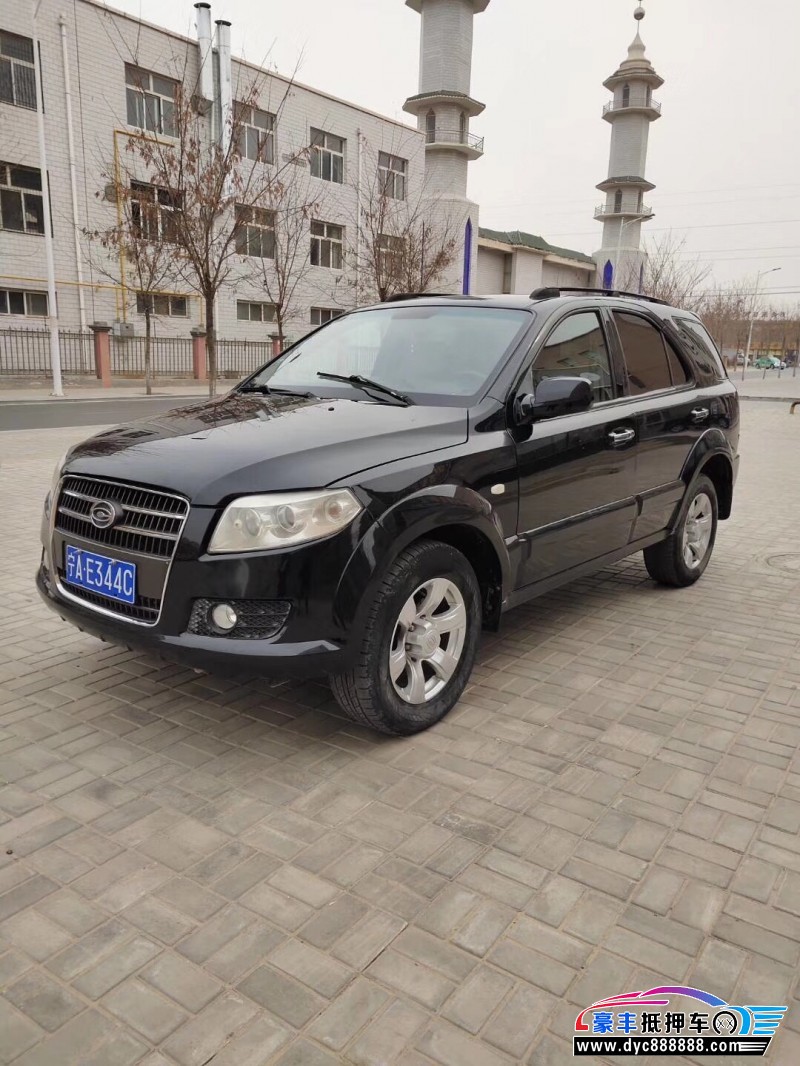 13年广汽吉奥奥轩g5suv已售