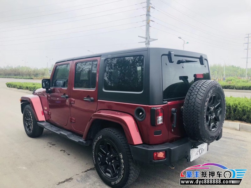 13年jeep牧马人suv抵押车出售