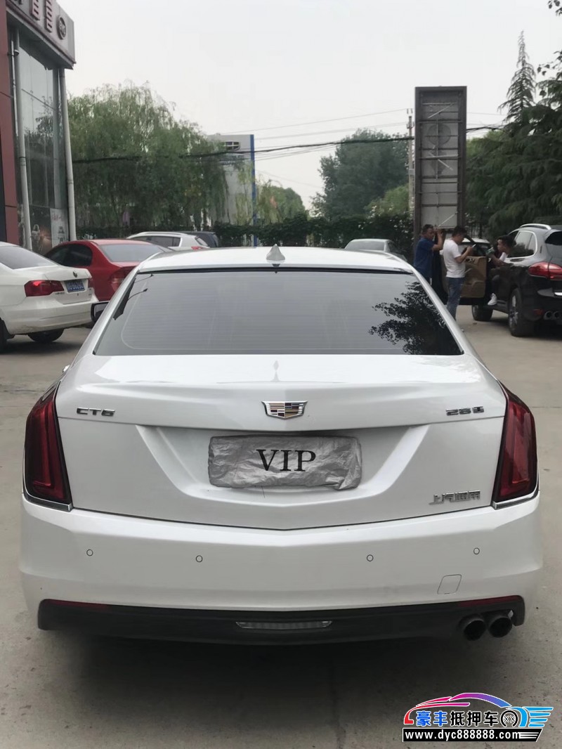 17年凯迪拉克ct6中型车已售
