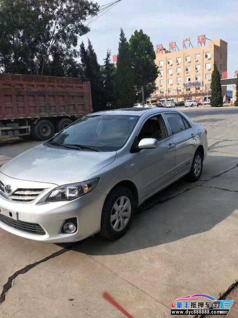 12年丰田卡罗拉轿车已售