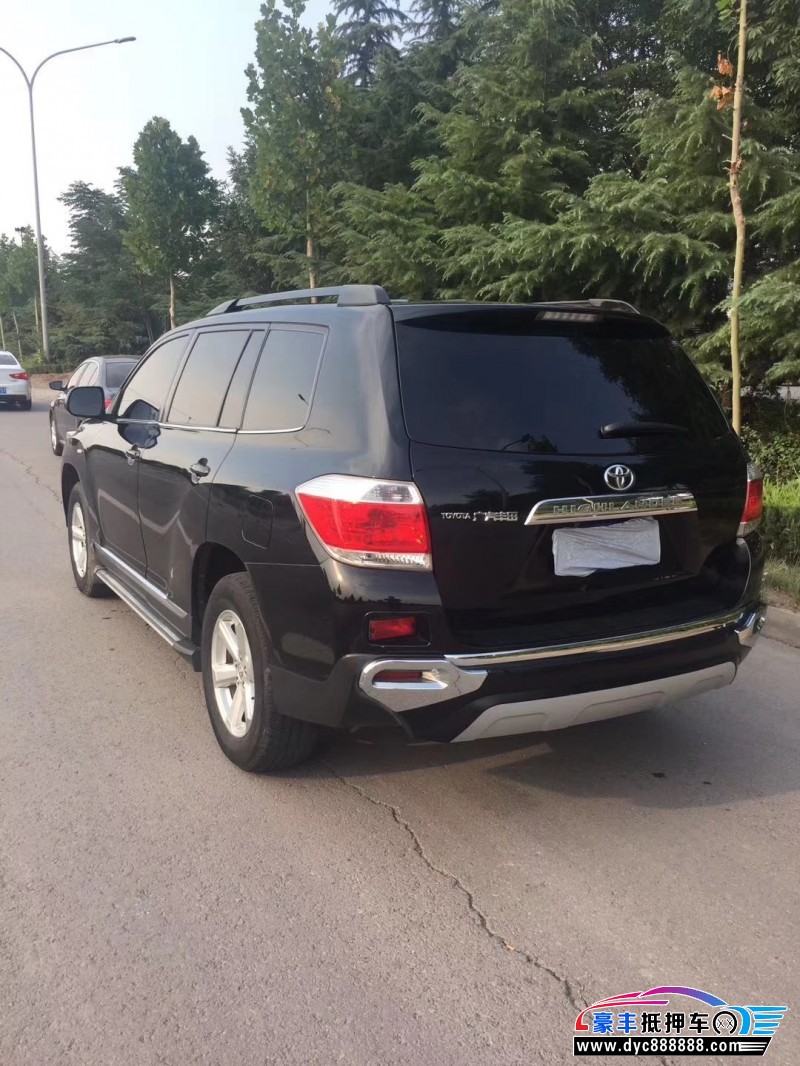 14年丰田汉兰达suv已售