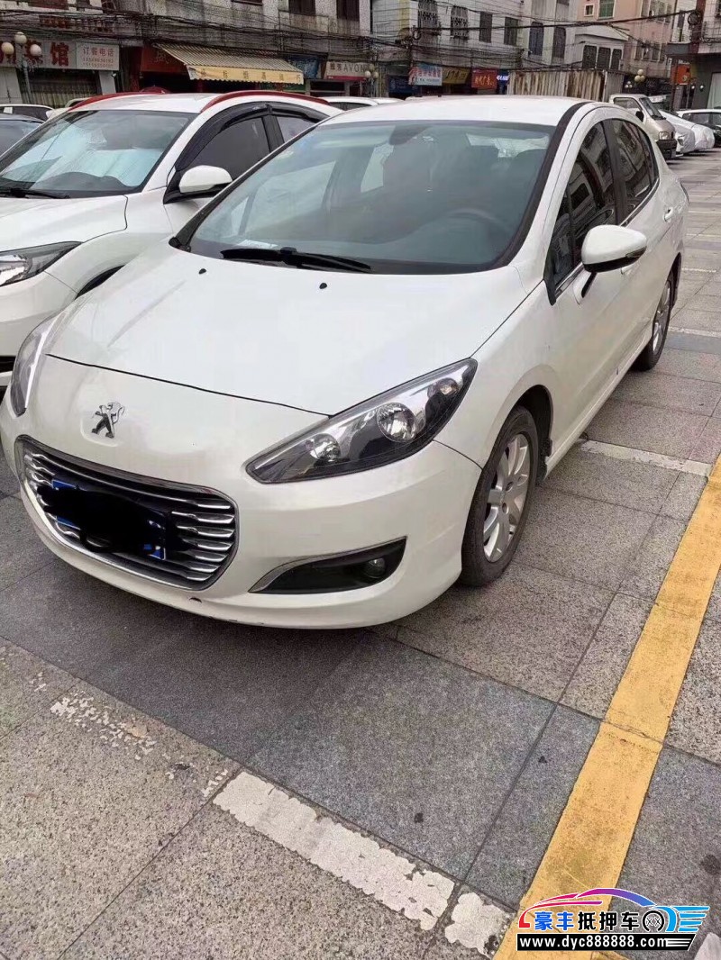 16年标致308轿车已售