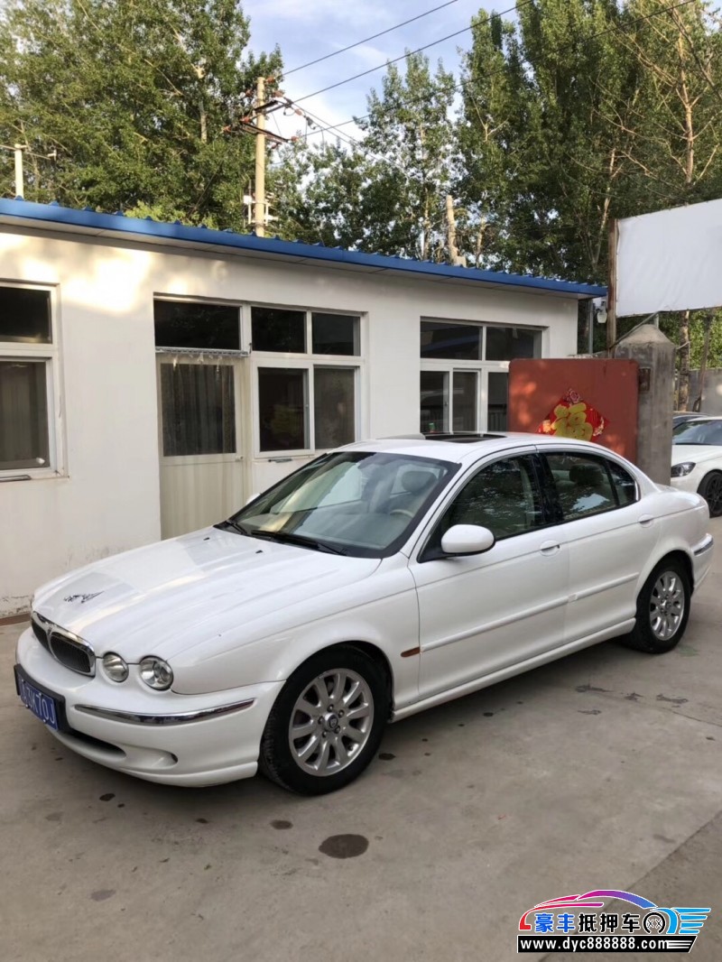02年捷豹XF轿车抵押车出售