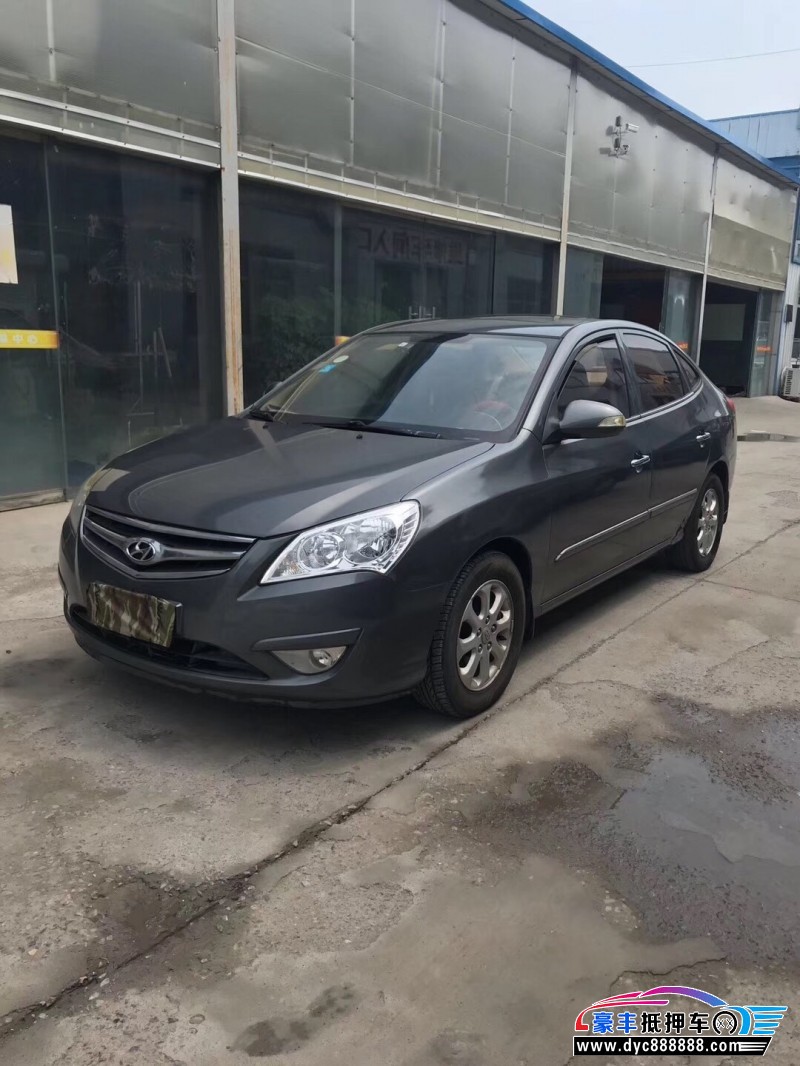 10年现代悦动轿车已售