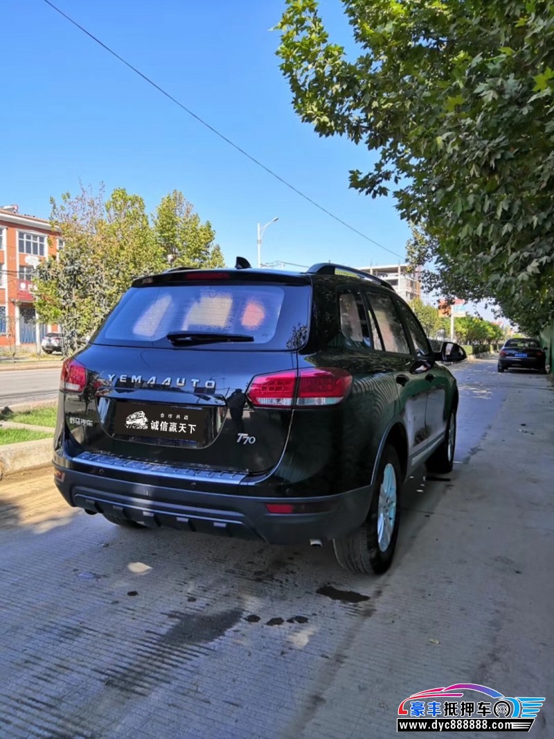 16年野马汽车t70suv已售