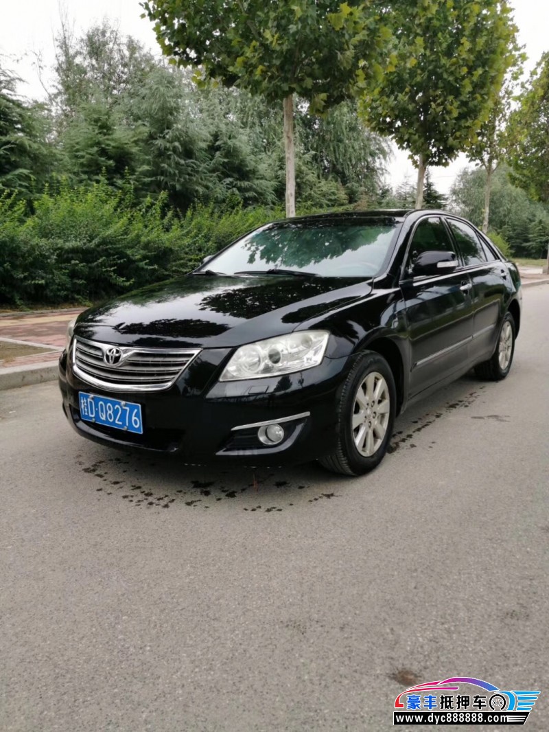 07年丰田凯美瑞轿车抵押车_我要买车-豪丰优朋抵押车网