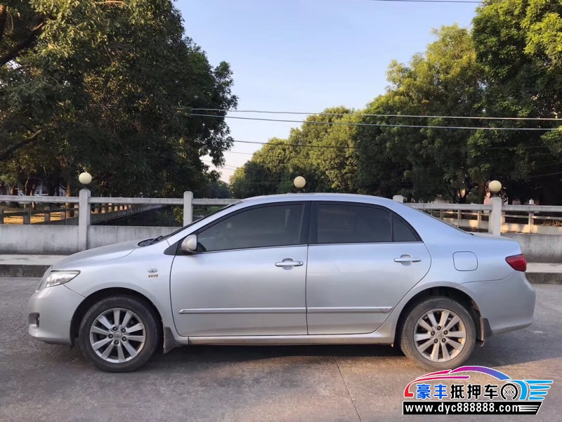 08年丰田卡罗拉轿车已售