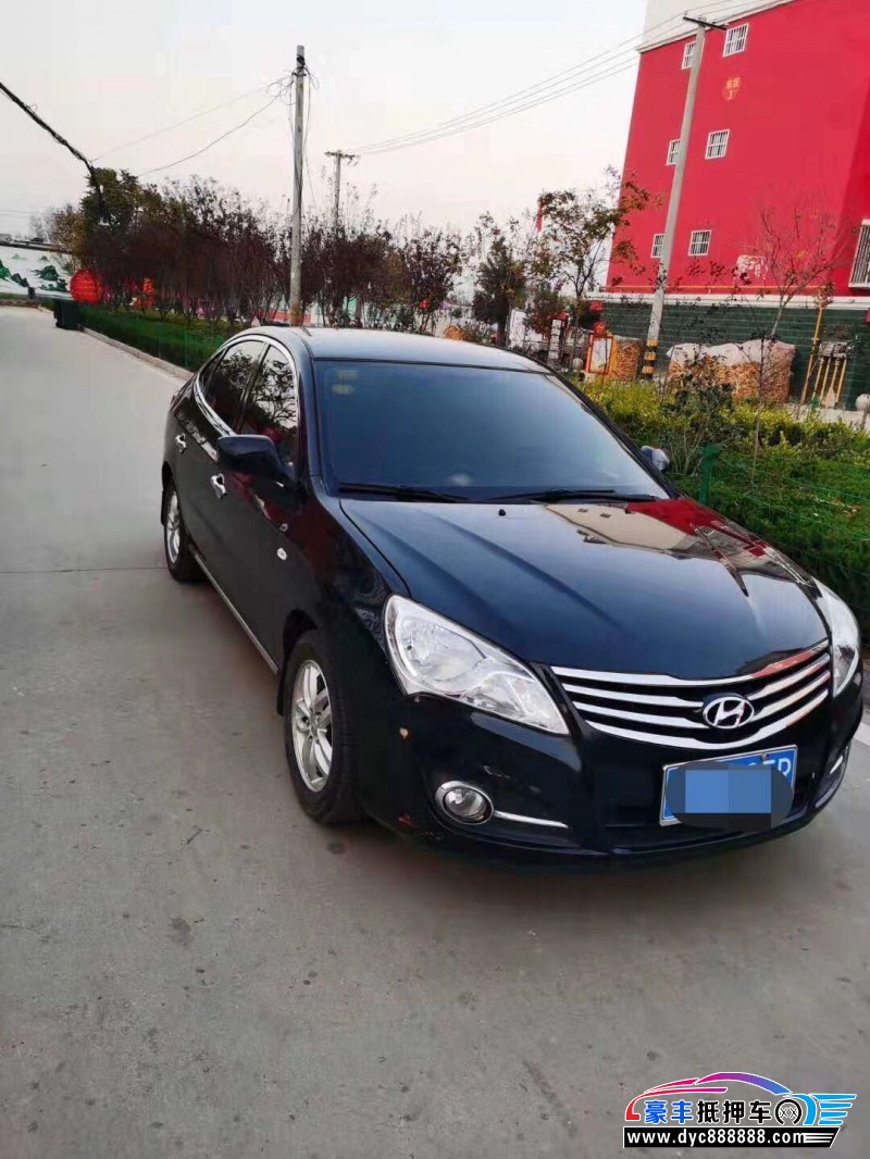 13年现代悦动轿车已售