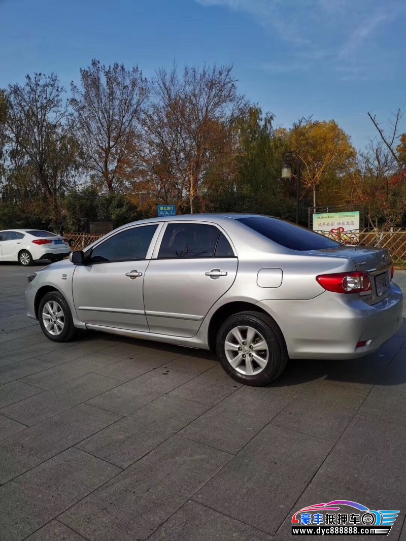 13年丰田卡罗拉轿车已售