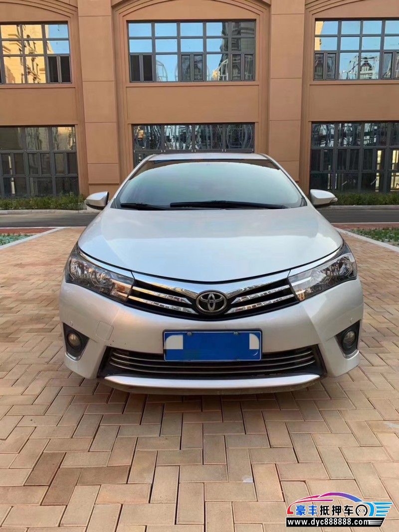 14年丰田卡罗拉轿车已售