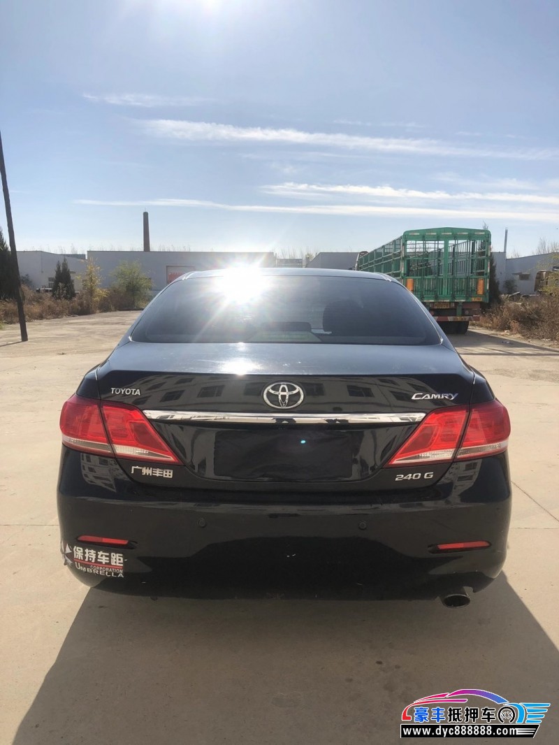 07年丰田凯美瑞轿车抵押车_我要买车-豪丰优朋抵押车网