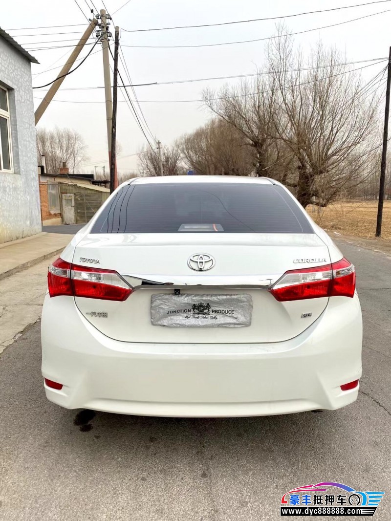 17年丰田卡罗拉轿车 [已售]