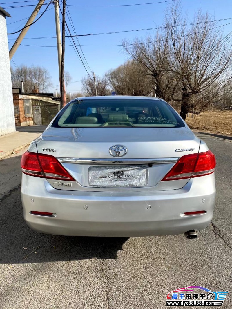 10年丰田凯美瑞轿车已售