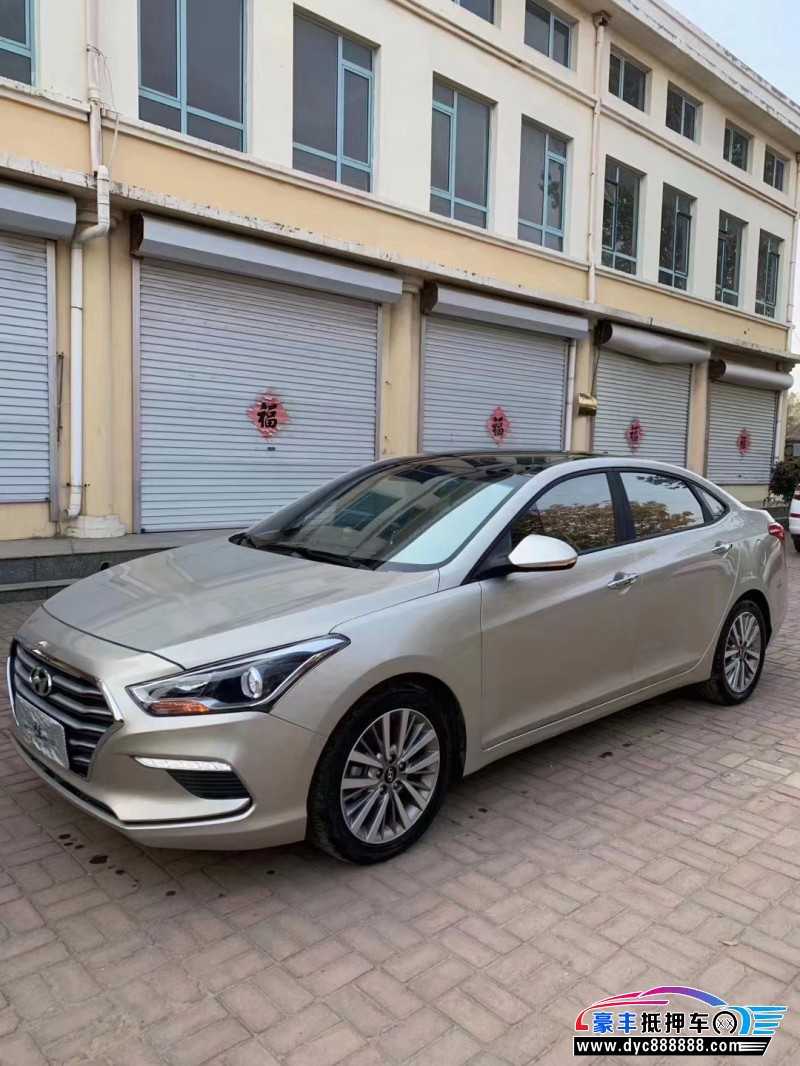 19年现代名图轿车抵押车_我要买车-豪丰优朋抵押车网