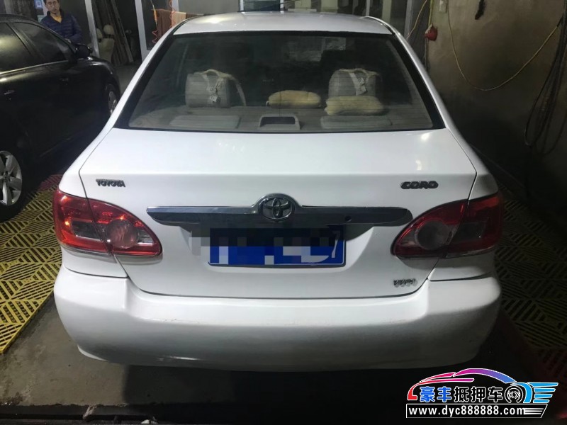 10年丰田花冠轿车抵押车 我要买车 豪丰优朋抵押车网