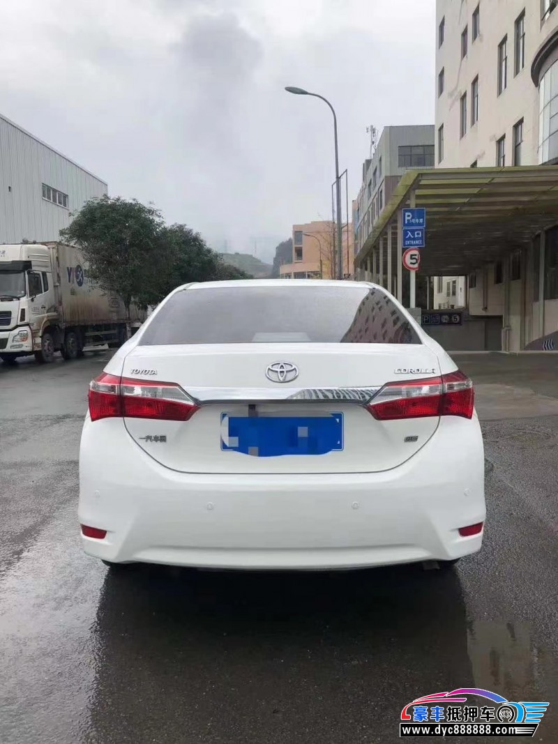 15年丰田卡罗拉轿车已售