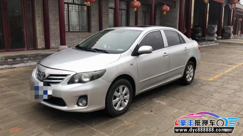 13年丰田卡罗拉轿车[已售]