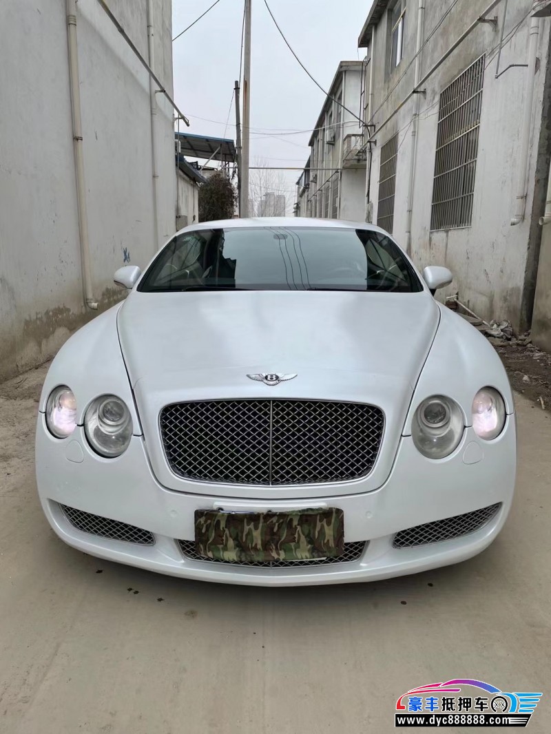 10年宾利欧陆跑车已售
