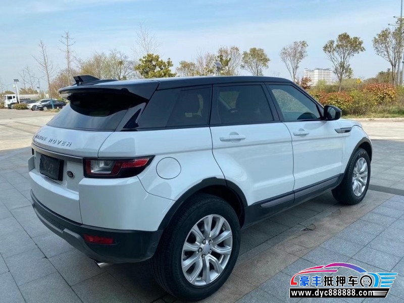19年路虎揽胜极光轿车已售