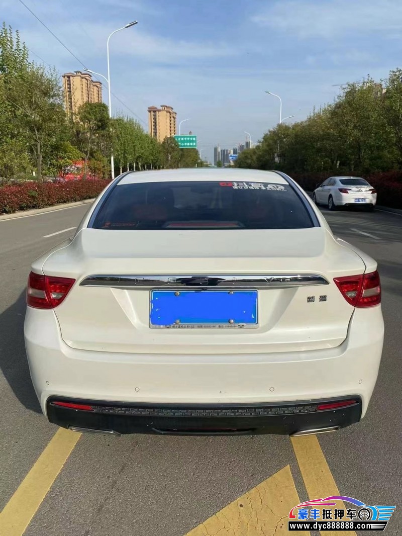 16年吉利博瑞轿车已售