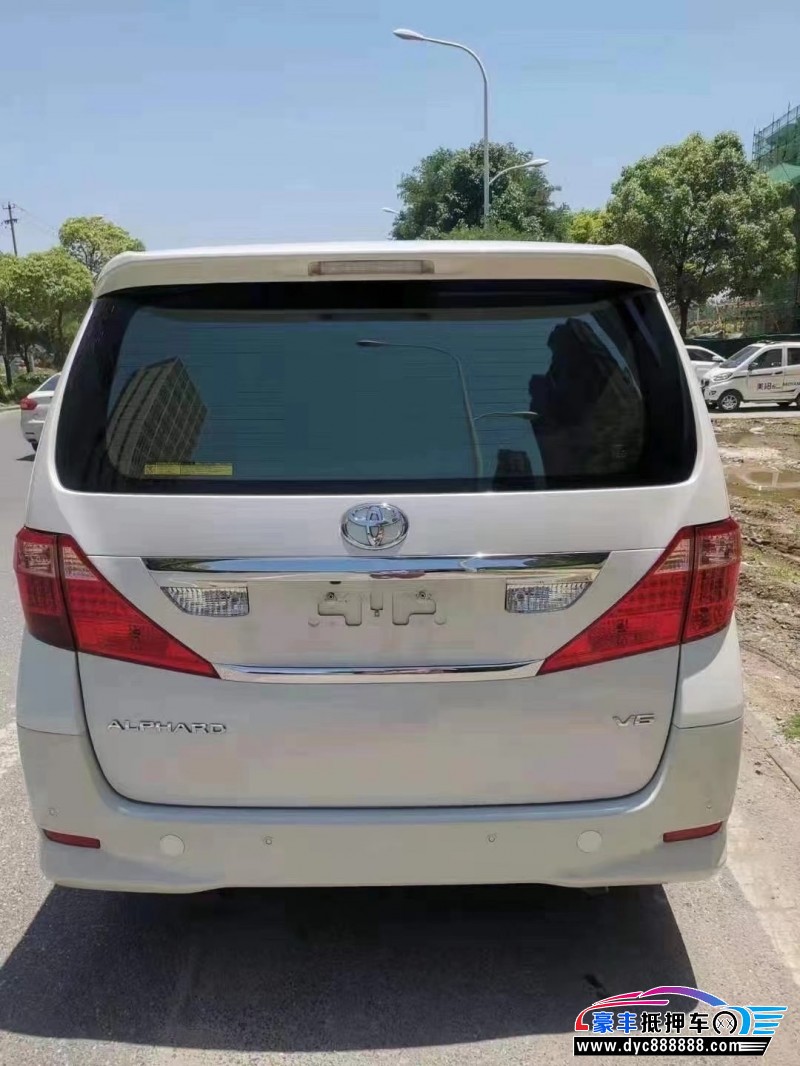 14年丰田埃尔法mpv抵押车出售