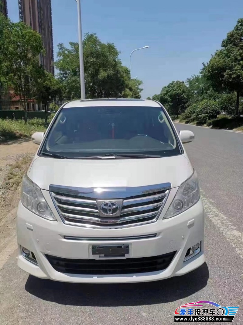 14年丰田埃尔法mpv抵押车出售