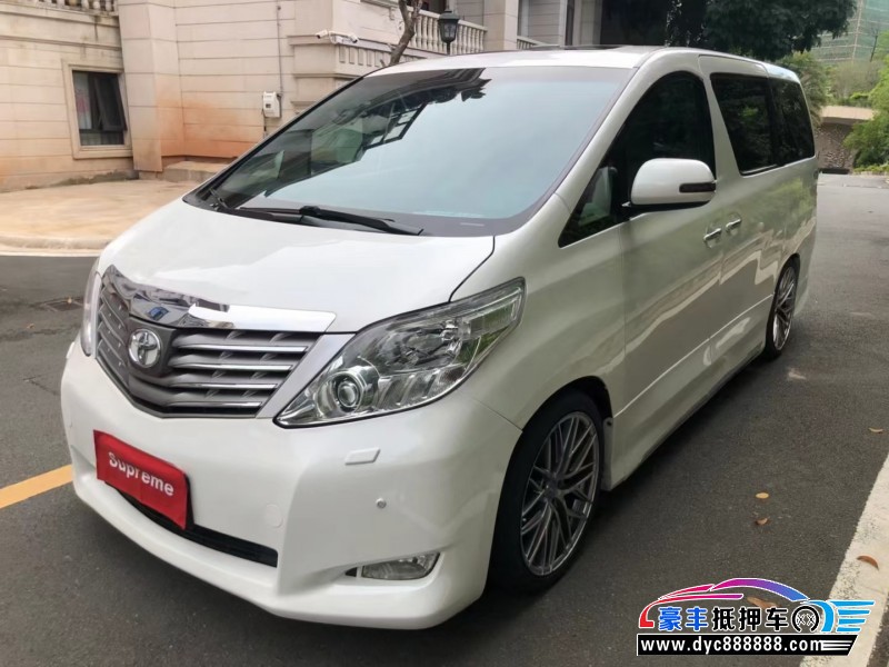 14年丰田埃尔法mpv