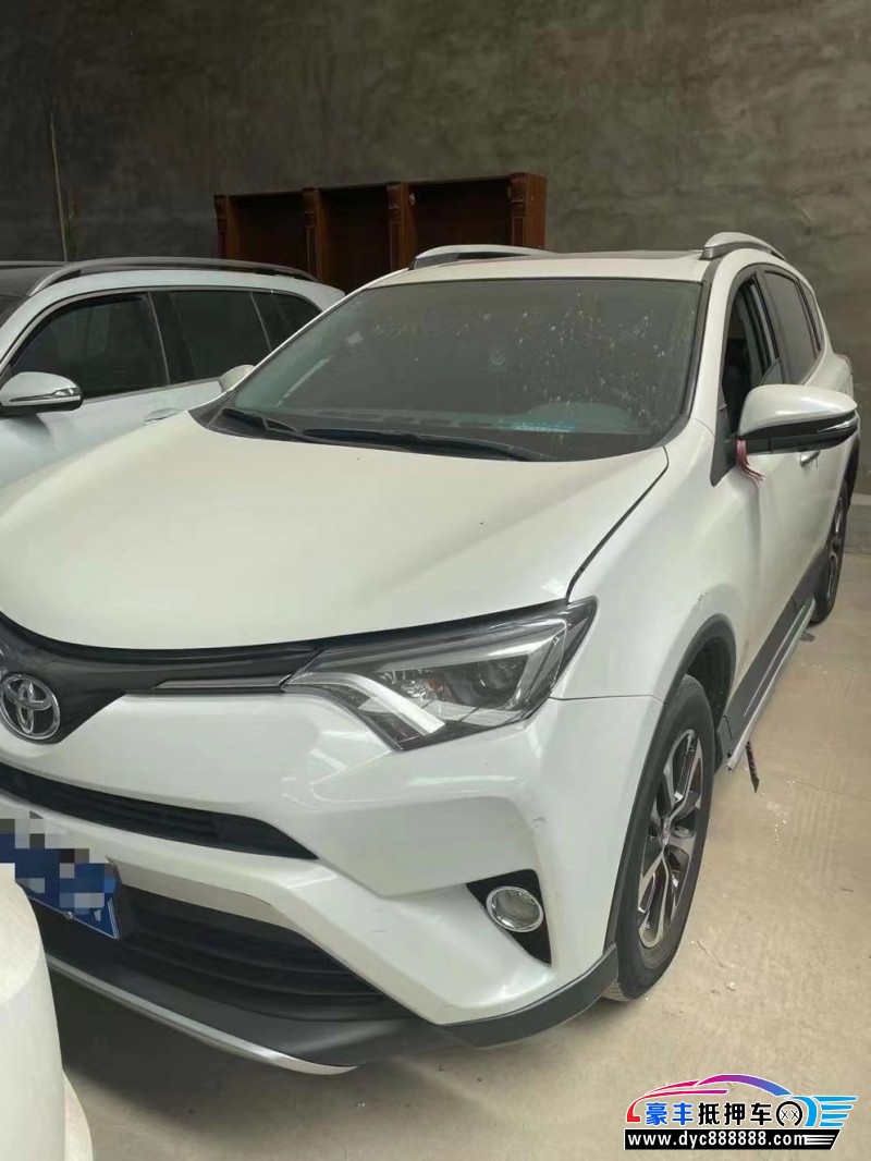 18年丰田rav4荣放轿车抵押车出售
