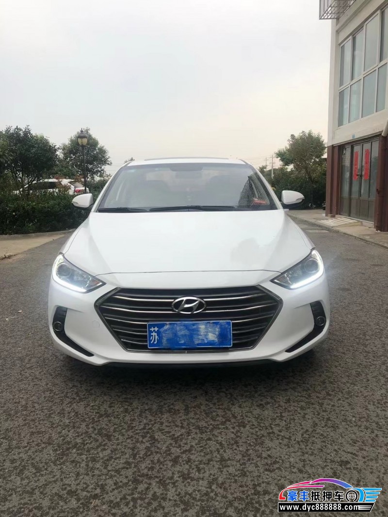 18年现代领动轿车抵押车出售