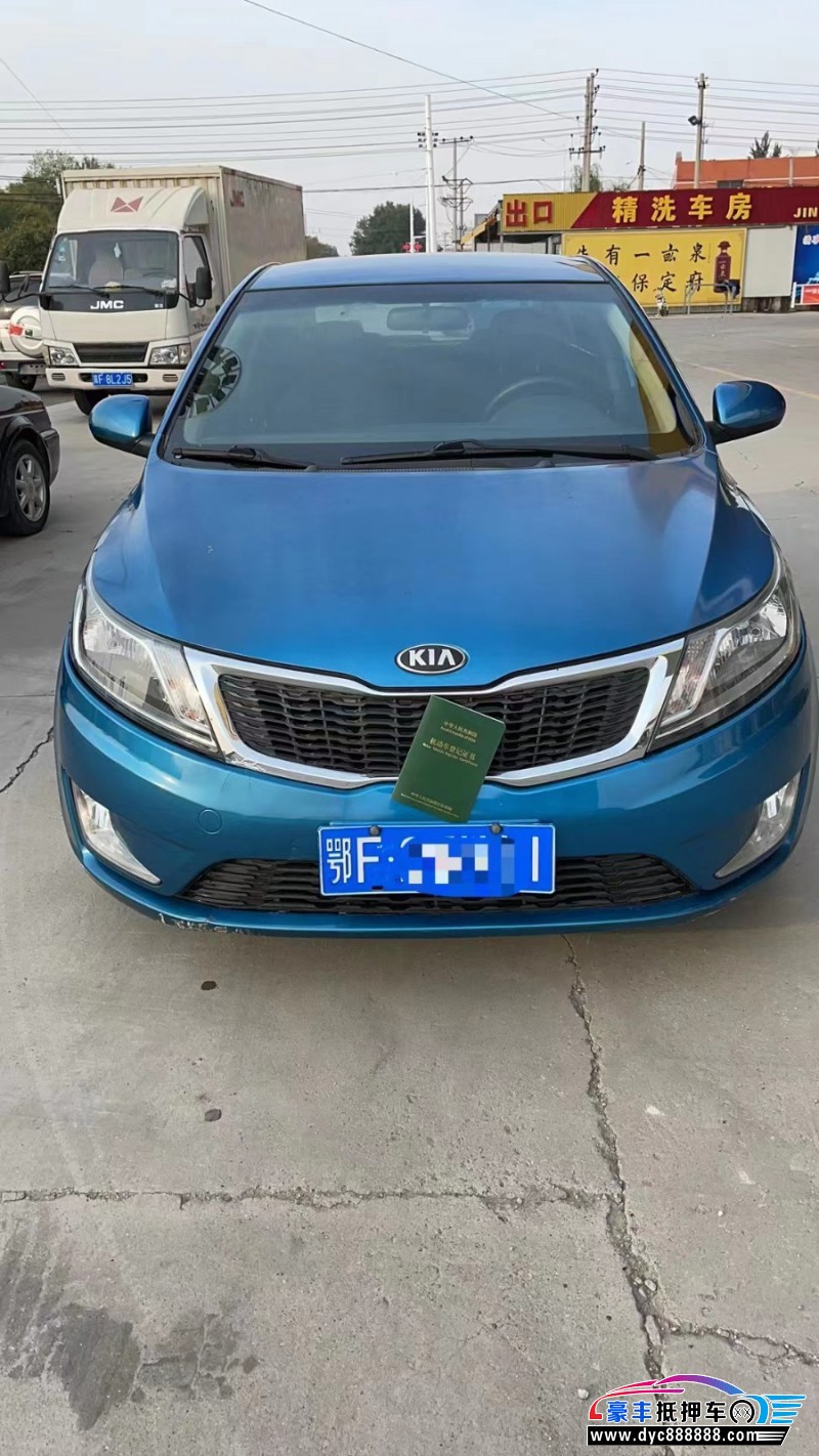 12年起亚k2轿车抵押车出售