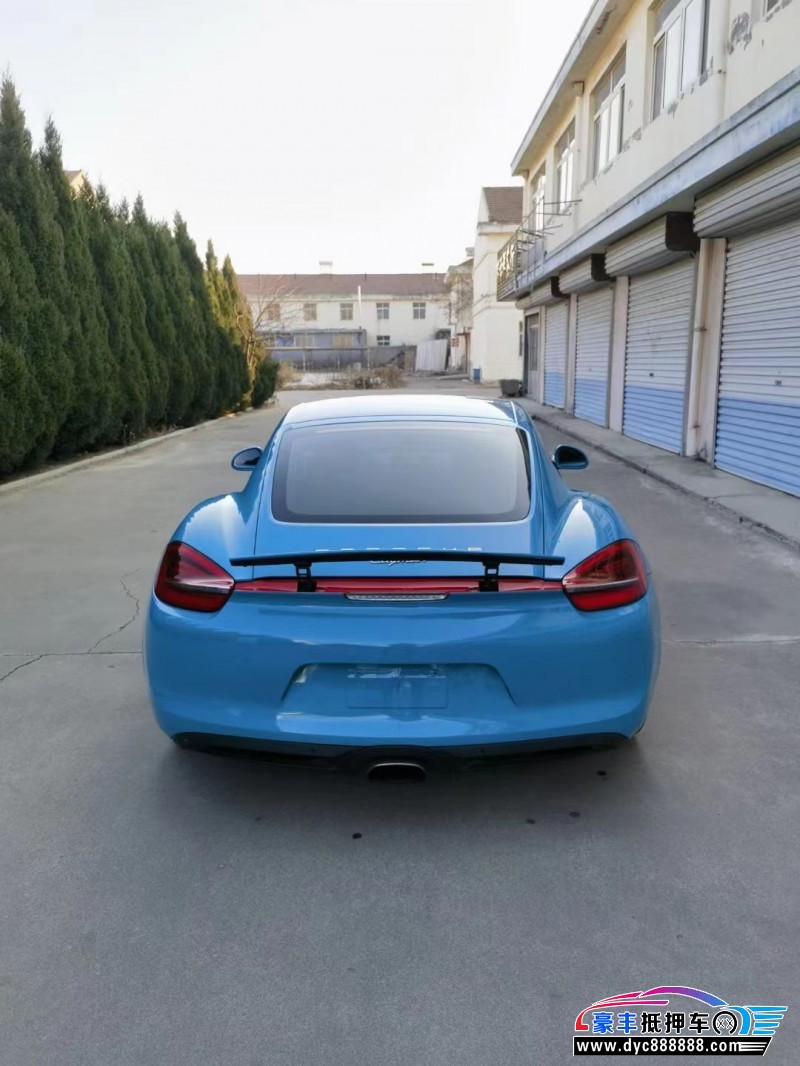 公司处置带大本复印件 全套手续 极品 14年新款保时捷cayman(卡曼) 2